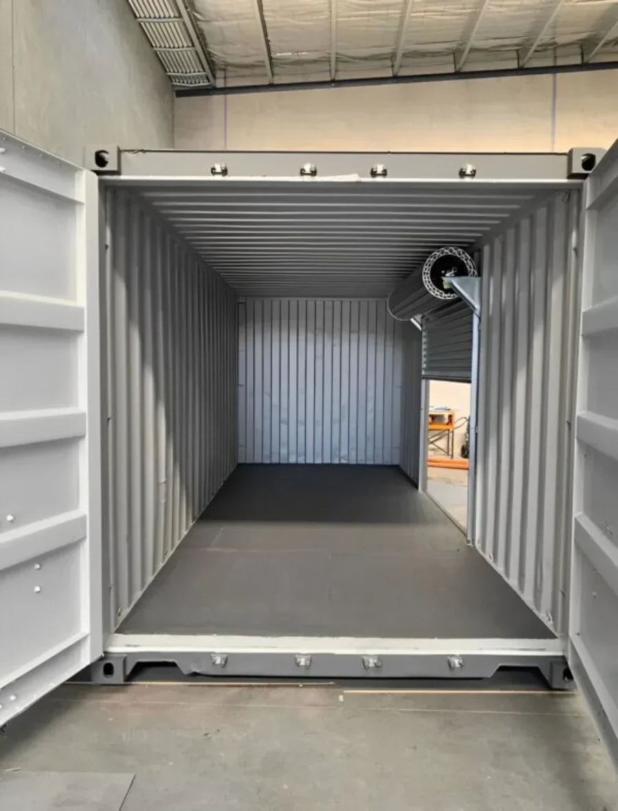 20ft x 8ft Behälter mit seitlicher Rolltür