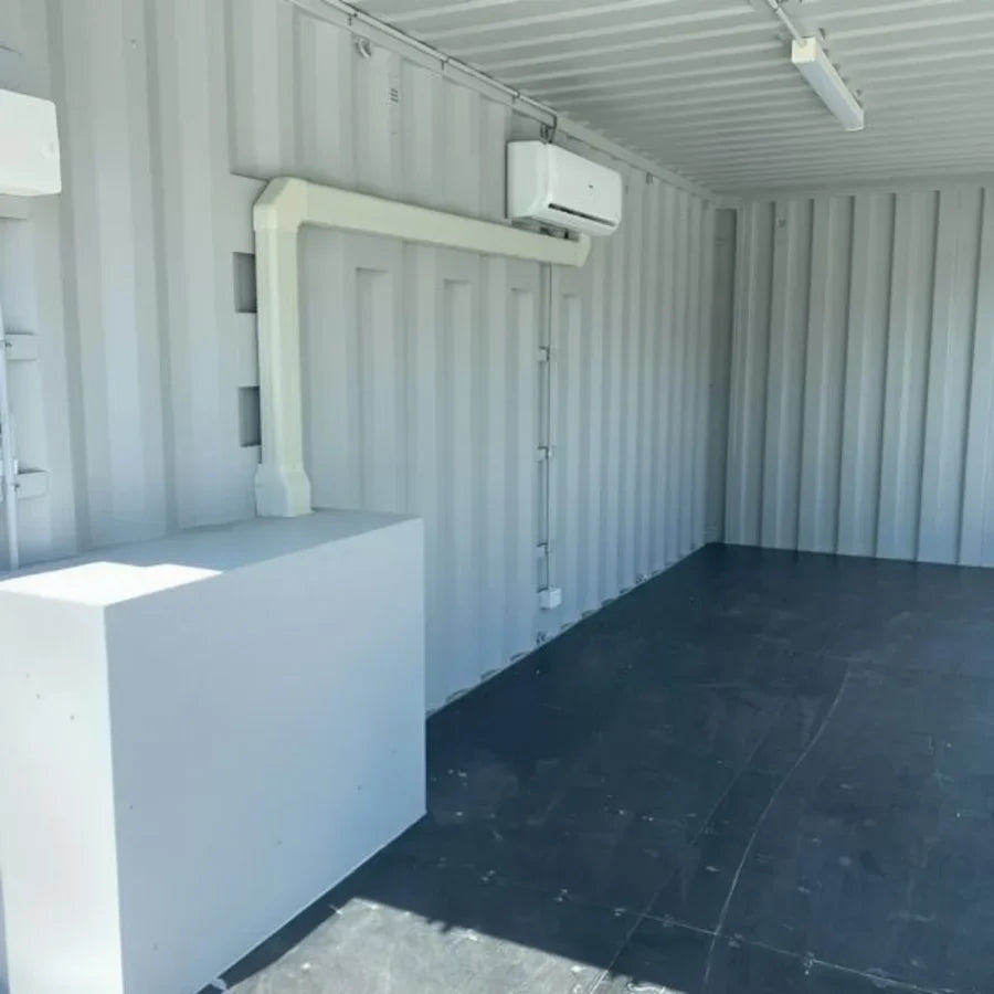 Modifiziertes 20FT Containerbüro mit Glastür & AC