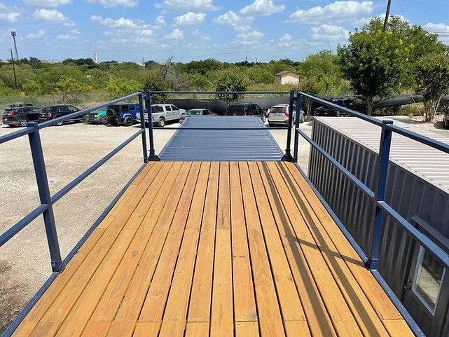 40-Fuß-Containerhaus – versandfertig